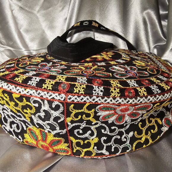 Rajasthan Embroidery Style Elephant Tote - Picture 2 of 6